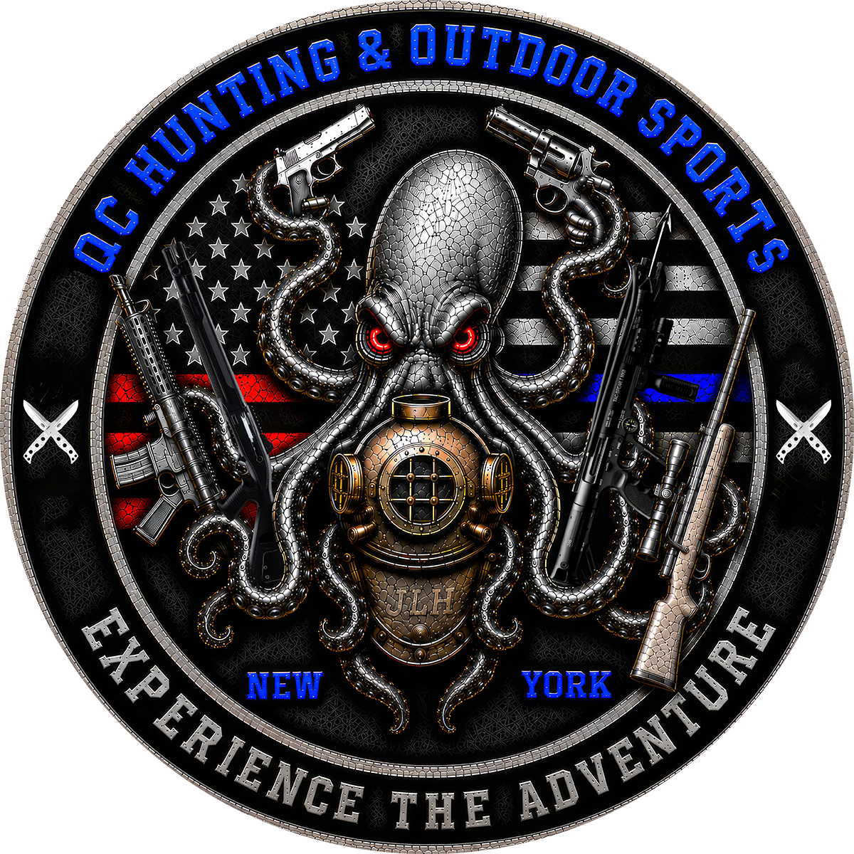 QC Hunting and Outdoor Sports logo